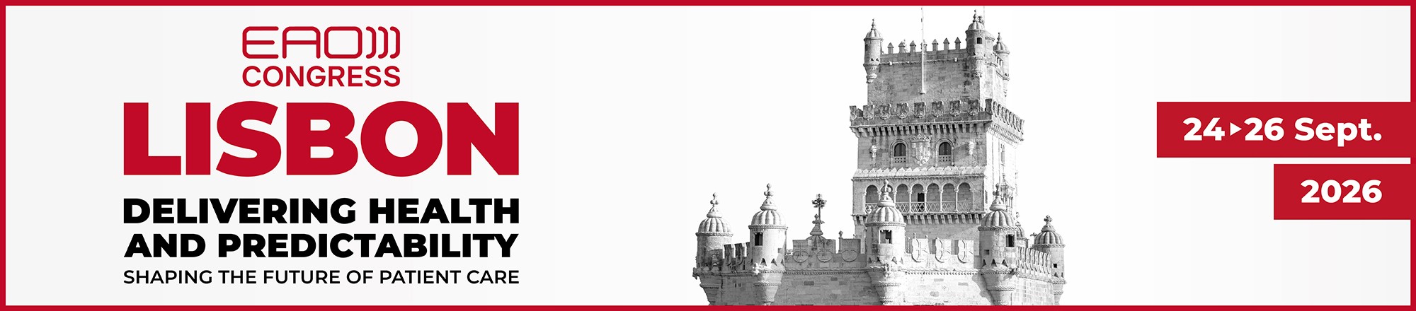 EAO Congress Lisbon 26 — banner oficial